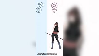 Naruto gender swap #kimetsunoyaiba #onepiece #anime #naruto #dragonball #shorts #short #viral