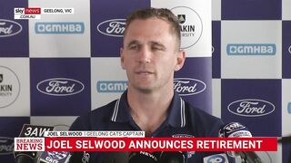 Joel Selwood announces his retirement after 355 games