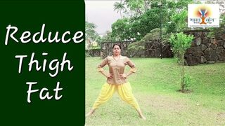 Simple Yoga to Reduce thigh fat at home | जांघों की चर्बी कम करने वाला योग।