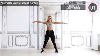 LOVE ME NOW - Ofenbach ft. Fast Boy / Stretching + Dance Breaks, end your workout with a smile