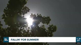 Fallin’ for summer! Unseasonably warm weather stretching into October