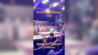 Match ball Jaspers vs Nilson Kozoom Challenge cup 2022