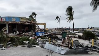 Fort Myers Beach Total Destruction - Hurricane Ian