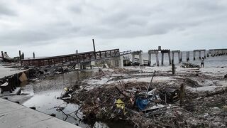 Fort Myers Beach Desvastated By Hurricane Ian