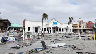 Fort Myers Beach Was Destroyed - Hurricane Ian