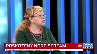 Rusko na Nord Stream neútočilo, vidím jiného aktéra, říká Švihlíková a varuje před odvetou