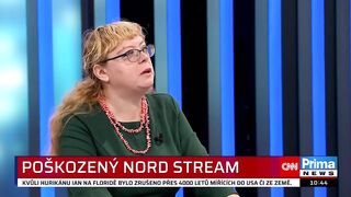 Rusko na Nord Stream neútočilo, vidím jiného aktéra, říká Švihlíková a varuje před odvetou