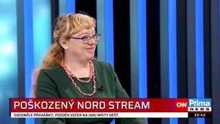 Rusko na Nord Stream neútočilo, vidím jiného aktéra, říká Švihlíková a varuje před odvetou