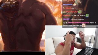 Tyler1 on his 2019 Laptop from last Coach Stream