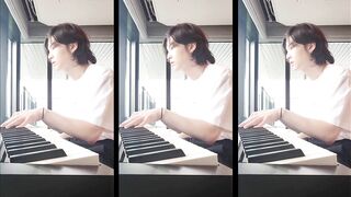 OMG! Suga's new Instagram VIDEO! ???? Playing Seesaw demo on Piano! (BTS Yoongi 방탄소년단)