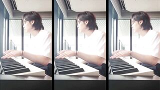 OMG! Suga's new Instagram VIDEO! ???? Playing Seesaw demo on Piano! (BTS Yoongi 방탄소년단)