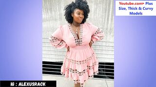 Alexus Rack Biography/ Wiki/ Curvy Plus Size Model / Relationship / Influencer /Fashion #curvygirl