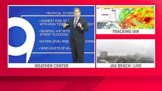 Tracking Tropical Storm Ian: Forecast, models for North Florida | Sept. 29 8AM