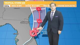 Tracking Tropical Storm Ian: Forecast, models for North Florida | Sept. 29 8AM