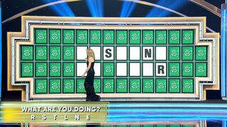 Tiki Barber Nails the Bonus Round Quickly - Celebrity Wheel of Fortune