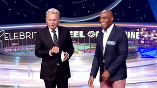 Tiki Barber Nails the Bonus Round Quickly - Celebrity Wheel of Fortune