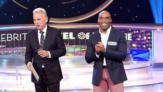 Tiki Barber Nails the Bonus Round Quickly - Celebrity Wheel of Fortune