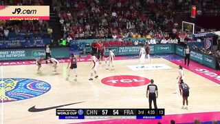 China ???????? - France ???????? | Game Highlights - #FIBAWWC 2022