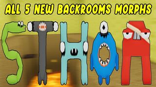 UPDATE - How To Find ALL 5 NEW BACKROOMS MORPHS in Find The Backrooms Morphs