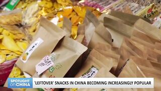 'Leftover' snacks boom in China; Groom's challenge causes stir; COVID tests on lobster