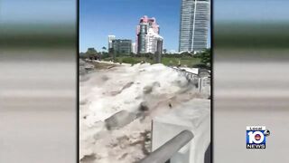 King tide injures 6 near Miami Beach pier