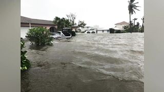 Hurricane Ian destroys lower level of the Vanderbilt Beach Resort