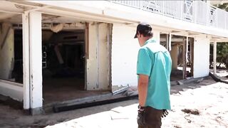 Hurricane Ian destroys lower level of the Vanderbilt Beach Resort