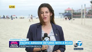 Pacific Airshow returns to Huntington Beach with a roar