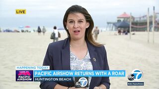 Pacific Airshow returns to Huntington Beach with a roar