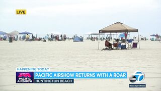 Pacific Airshow returns to Huntington Beach with a roar