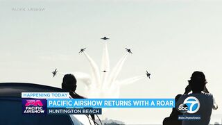 Pacific Airshow returns to Huntington Beach with a roar