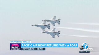 Pacific Airshow returns to Huntington Beach with a roar