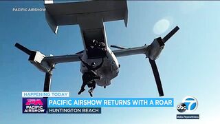 Pacific Airshow returns to Huntington Beach with a roar