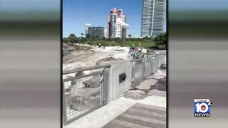 Video shows rough waves injure 6 in South Beach