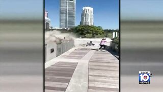 Video shows rough waves injure 6 in South Beach