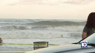 Video shows rough waves injure 6 in South Beach