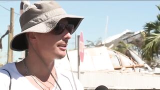 People travel to Fort Myers Beach to help recovery efforts