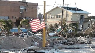 Fort Myers Beach, FL Hurricane Ian After Scenes - 9/30/2022
