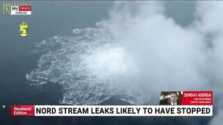 Nord Stream 2 pipeline leaks appear to have stopped, say Danish authorities