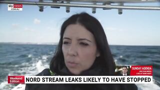 Nord Stream 2 pipeline leaks appear to have stopped, say Danish authorities