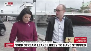 Nord Stream 2 pipeline leaks appear to have stopped, say Danish authorities