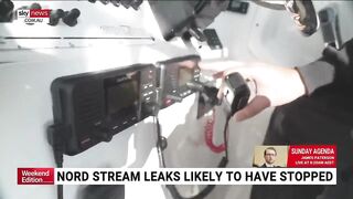 Nord Stream 2 pipeline leaks appear to have stopped, say Danish authorities