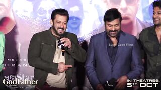 Salman Khan Speech @ God Father Hindi Trailer Launch