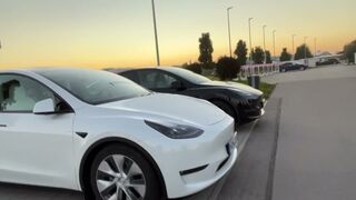 TESLA Model Y - Giga 23 - Elektroschwaben - Neues Fahrwerk für das Model Y