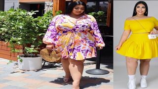 Glamorous ???????? models lifestyle curvy woman???? in Laila Alison style. plus size women beauty fashion.