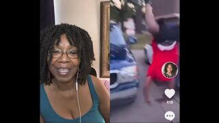 The Guy Hollering in the background made this funny! | MommaDee Reaction