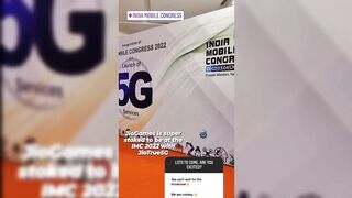 PM Modi Launch 5g - Jio Games | S8ul At PALM JUMEIRAH Dubai