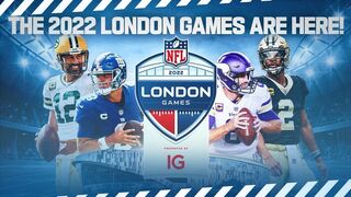 GET. HYPED. The 2022 London Games Are Here! ???????? | NFL UK