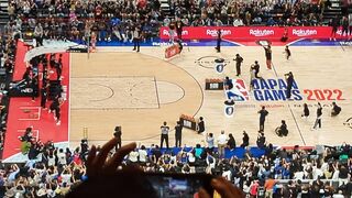 Splash Brothers 3 point contest - Japan Games 2022