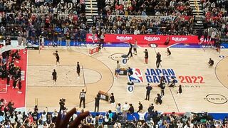 Splash Brothers 3 point contest - Japan Games 2022